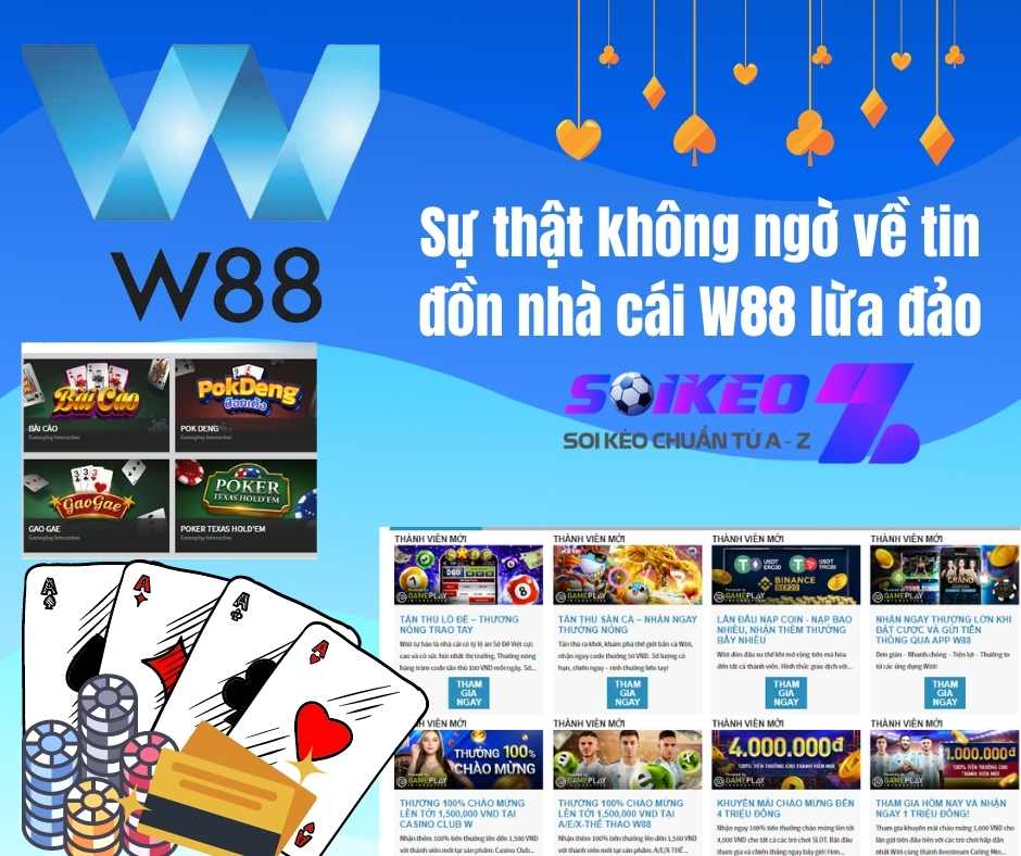 W88 được xem là không qúa xa lạ với anh em cược thủ tại Việt Nam