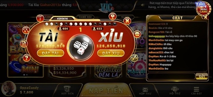 Lỗ hổng game tài xỉu