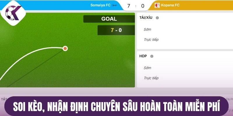 Soi kèo nhận định chuyên sâu hoàn toàn miễn phí tại keonhacai